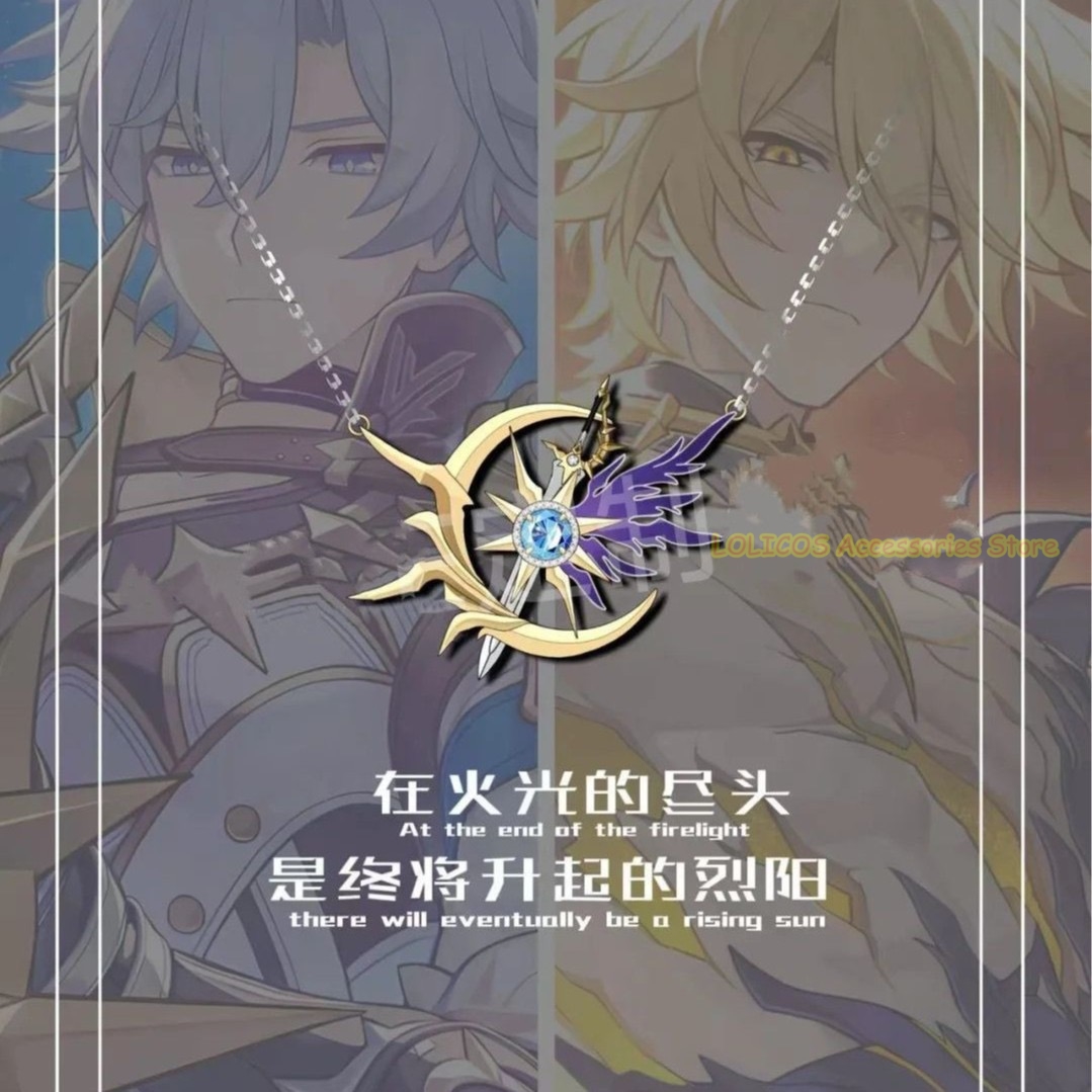 Anime Pendant Necklace - 게임 혼카이: 스타 레일 파이논 펜던트