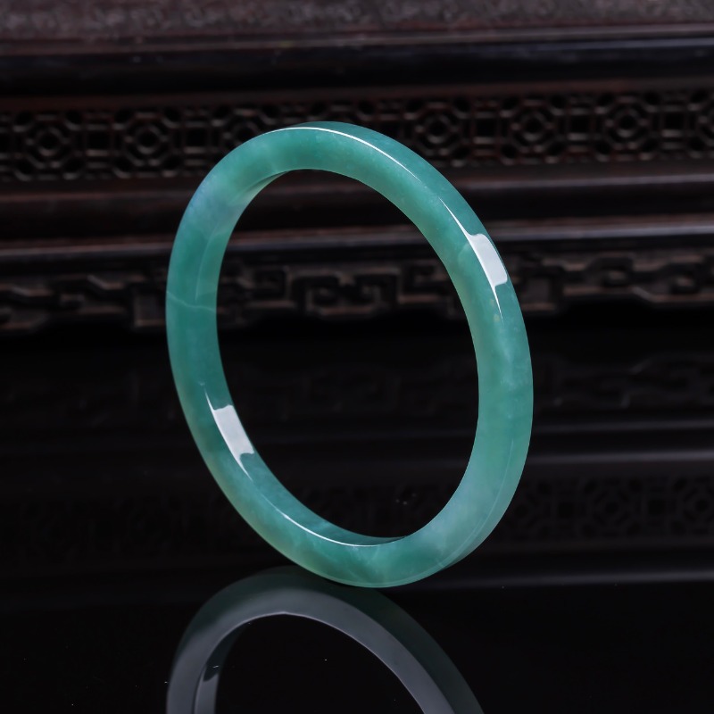 Bracelets - 천연 에메랄드 48-62mm 버마 에메랄드 옥