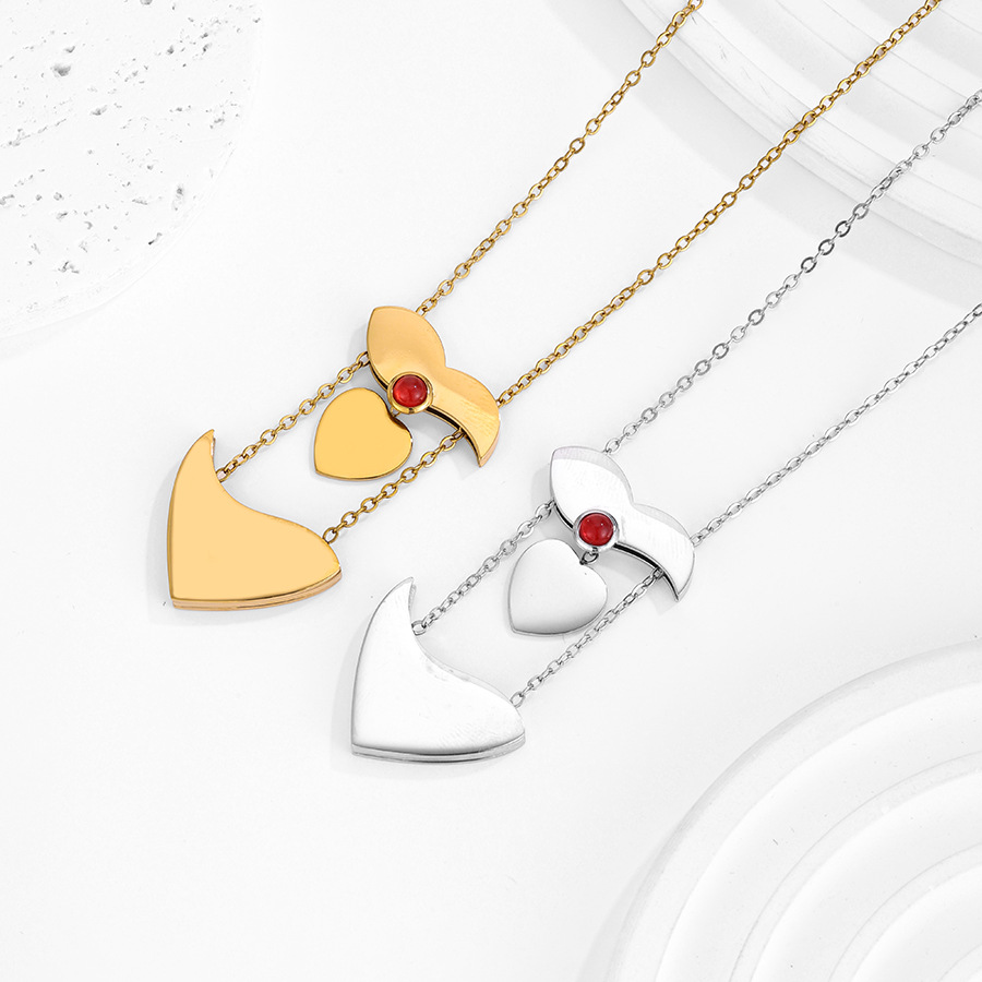 Letdiffery 맞춤형 하트 봉투 로켓 목걸이 스테 - Heart Locket Necklace Photo 리뷰 및 가격