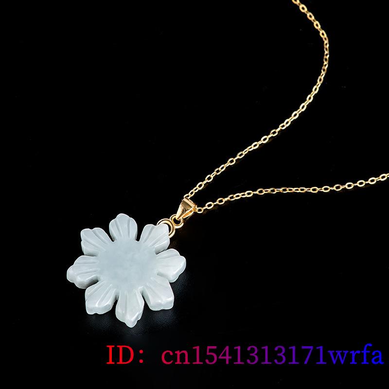 미얀마 옥 해바라기 펜던트 목걸이, 진짜 버마 옥 부적 - Necklaces 리뷰 및 가격