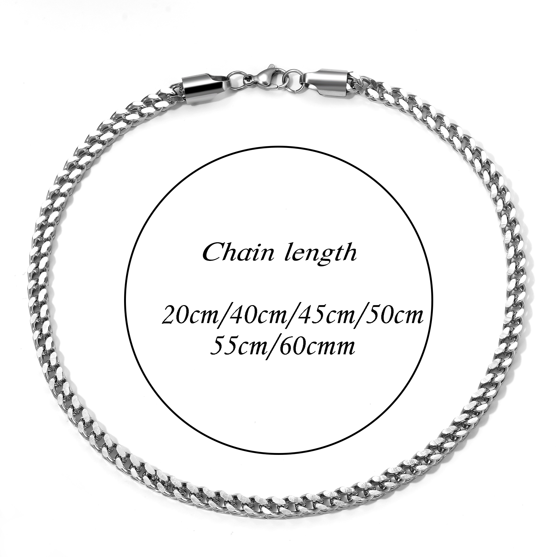 1개, 크기 3mm-5mm, 금색/은색, 316L 스테 - Cuban Link Chain 12Mm 리뷰 및 가격