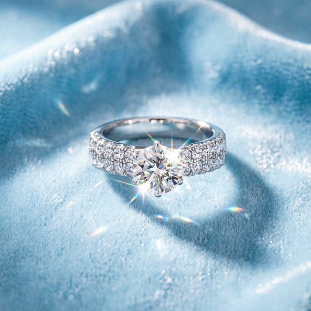 인기리에 판매 중인 패션 반지, 100% 순은(S925 - Moissanite Engagement Ring 1 Carat 리뷰 및 가격