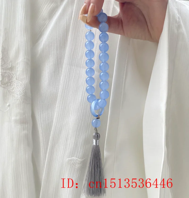 녹색 옥 스톤 비즈 태슬 팔찌 목걸이, 티베트 불교 말 - Bracelets 리뷰 및 가격