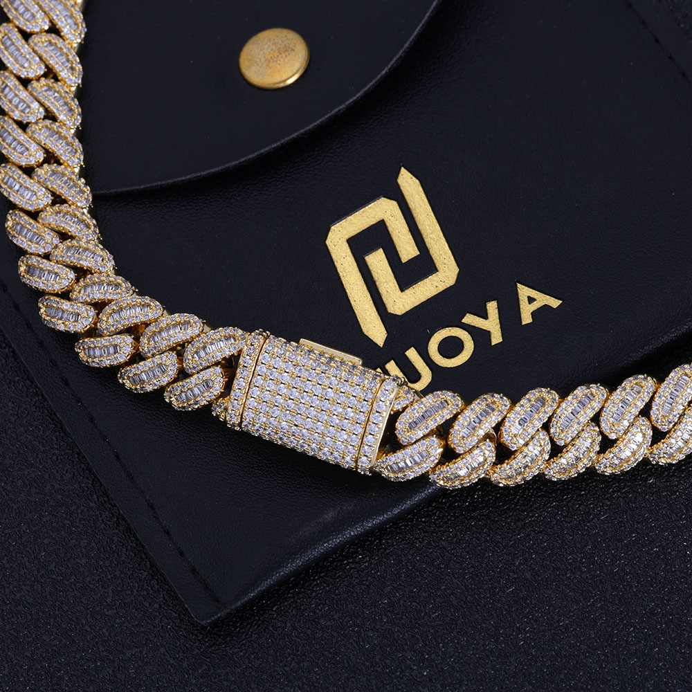 NUOYA 힙합 쥬얼리 고품질 12mm 블링 아이스 C - Cuban Link Chain 12Mm 리뷰 및 가격